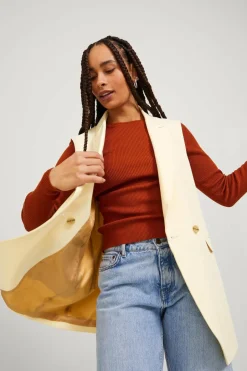 Jack & Jones Colete comprido tecido tayloring bege Online