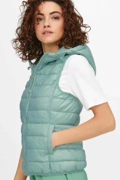 Only Colete meia temporada Fashion