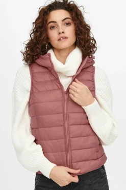 Only Colete meia temporada Fashion