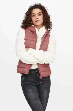 Only Colete meia temporada Fashion