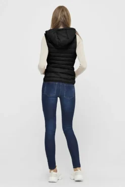 Only Colete meia temporada Fashion