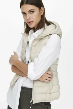 Only Colete meia temporada Fashion