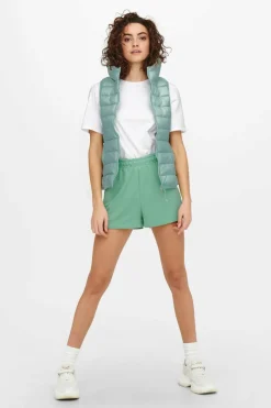 Only Colete meia temporada Fashion