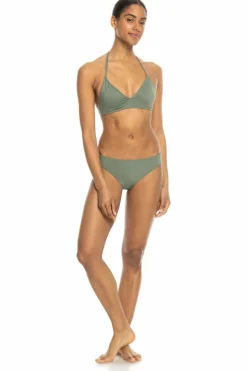 Roxy Conjunto de biquíni triangular para mulher  - Shiny Wave bege Discount