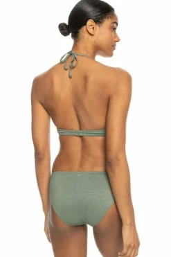 Roxy Conjunto de biquíni triangular para mulher  - Shiny Wave bege Discount