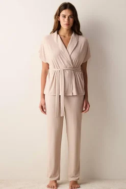 Penti Conjunto de pijama bege Online