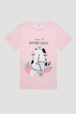 Penti Conjunto de pijama antes de dormir rapariga estampado Online