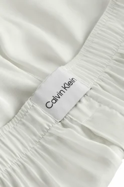 Calvin Klein Conjunto de pijama curto com alças branco Fashion