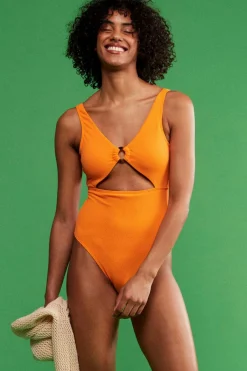 Roxy Cor Jam - Fato de banho inteiro para mulher vermelho Sale