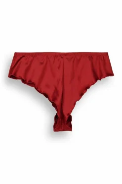 Women'secret Cueca boxer em cetim vermelho Best
