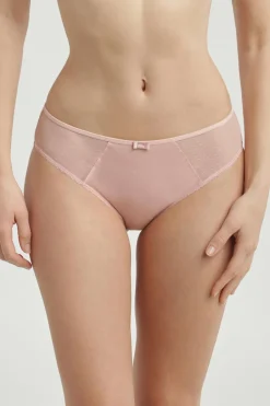 DIM Cueca clássica Generous de algodão orgânico rosa Sale