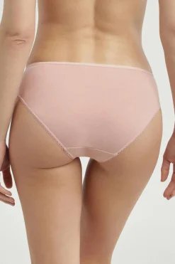 DIM Cueca clássica Generous de algodão orgânico rosa Sale