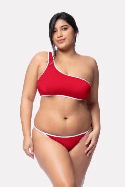 Dorina Cueca String da série BANDOL de vermelho New