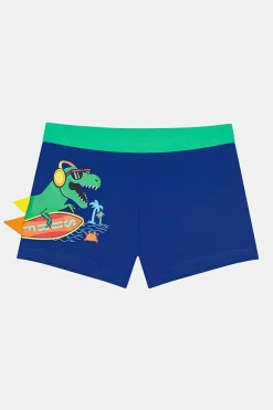 Penti Fato de banho para menino azul New