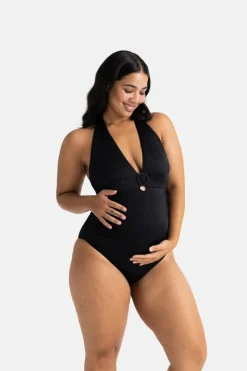 Dorina Fato de banho de maternidade preto Clearance