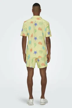 Only & Sons Fato de banho estampado Outlet