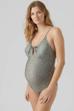 Mamalicious Fato de banho maternity verde Outlet