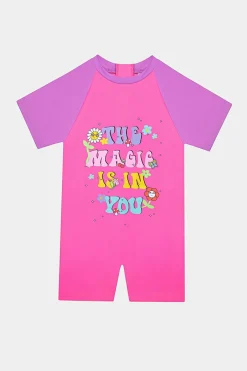 Penti Fato de banho para menina rosa Hot