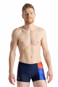 Arena Fato de banho short para homem Placement azul Discount