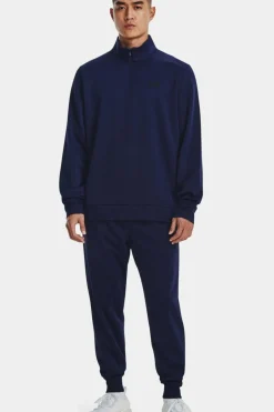Under Armour Forro polar com fecho-éclair Under Amour azul Hot