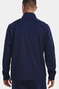Under Armour Forro polar com fecho-éclair Under Amour azul Hot
