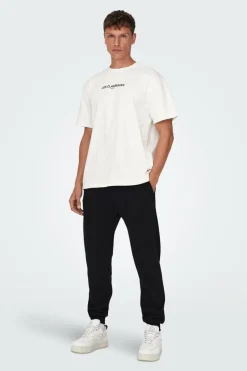 Only & Sons Herren-Trainingshose mit regular fit Passform. preto New
