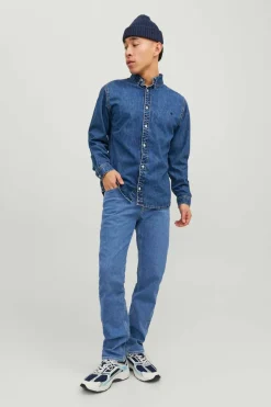 Jack & Jones Jeans com corte afunilado azul Discount