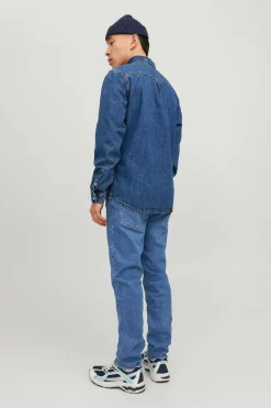 Jack & Jones Jeans com corte afunilado azul Discount