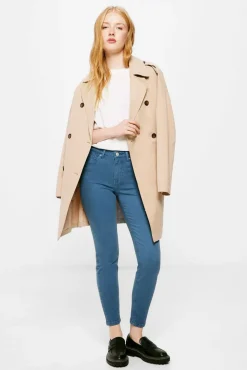 Springfield Jeans Cor Slim Cropped azul Best