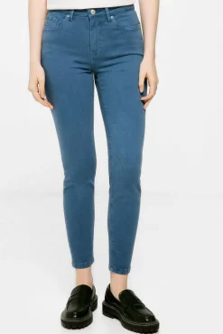 Springfield Jeans Cor Slim Cropped azul Best
