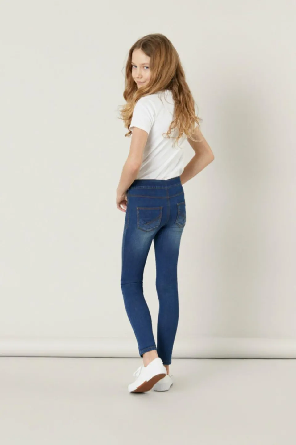 Name it Jeans de menina azul Outlet