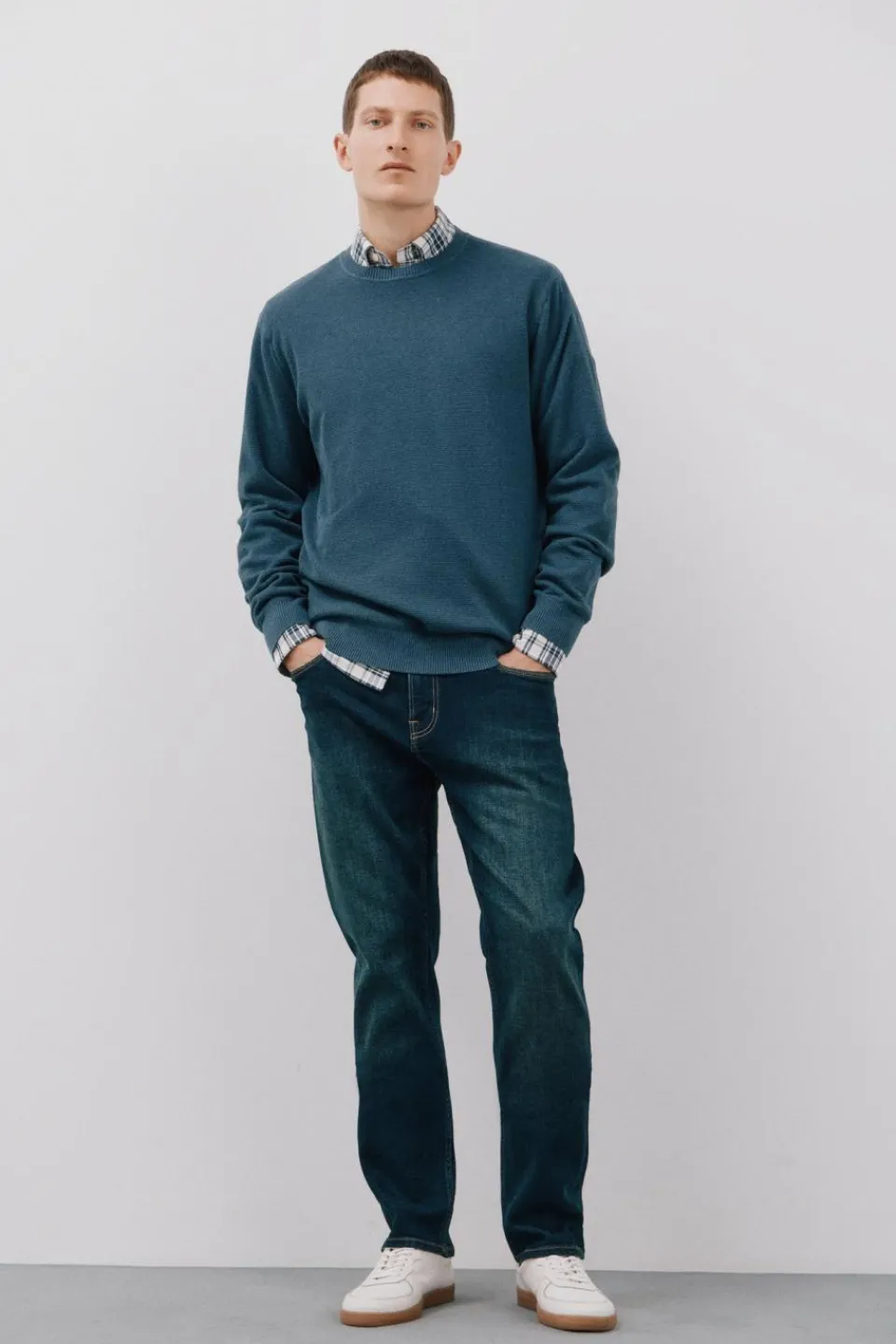 Cortefiel Jeans regular fit Azul Fashion