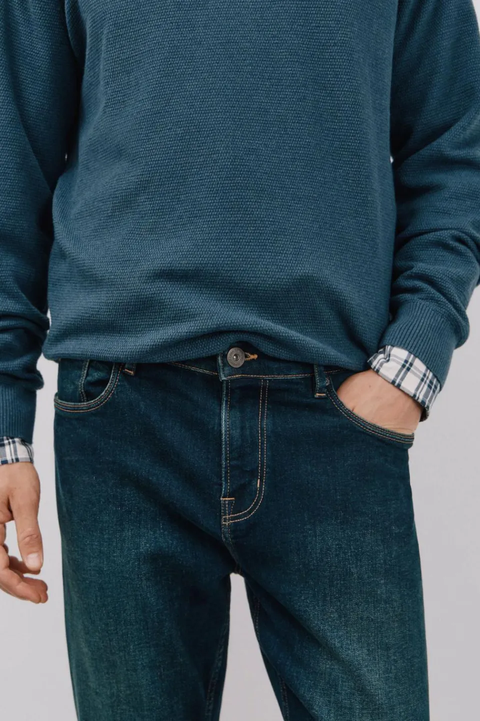 Cortefiel Jeans regular fit Azul Fashion