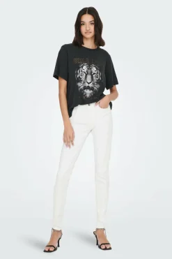 JDY Jeans Skinny branco Discount