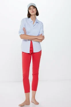 Springfield Jeans Slim Cropped Cor vermelho Online