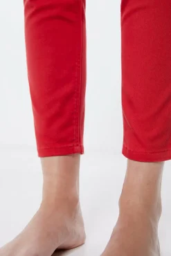 Springfield Jeans Slim Cropped Cor vermelho Online