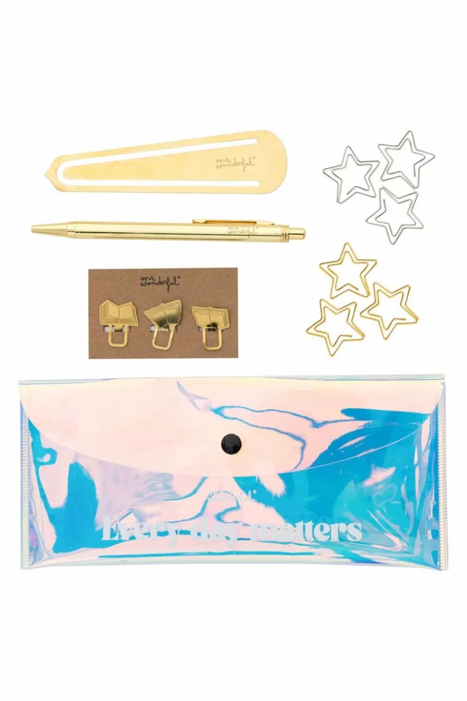 Mr. Wonderful Kit para decorar sua agenda - Cada dia importa estampado Discount