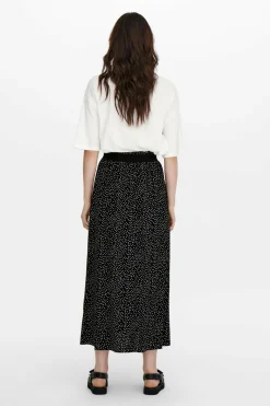 Only Langer Rock Print Gummibund Online
