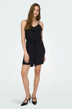 Only Macacão curto alças Fashion