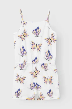 Name it Macacão menina estampados florais branco Discount