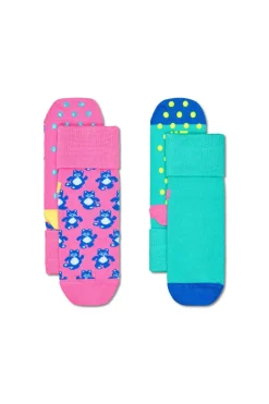 Happy Socks Meias unissex de bolinhas estampado New