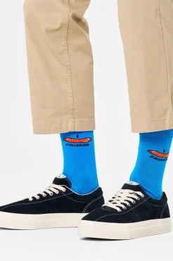 Happy Socks Meias Unissex Salsicha azul New
