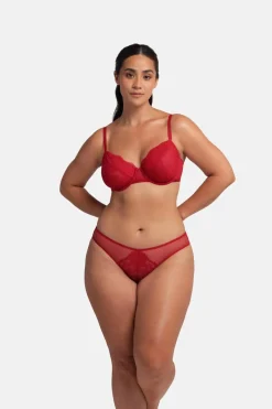 Dorina Pack 2 cuecas clássicas vermelho Sale