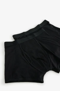 Milano Pack boxer básicos de algodão Preto Fashion
