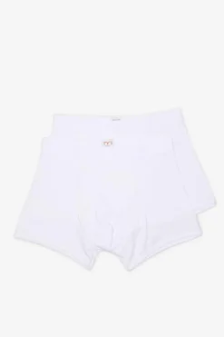 Milano Pack boxers básicos de algodão Branco Discount