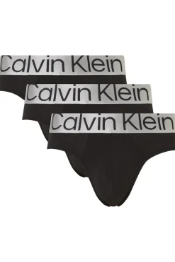 Calvin Klein Pack de 3 slips preto New