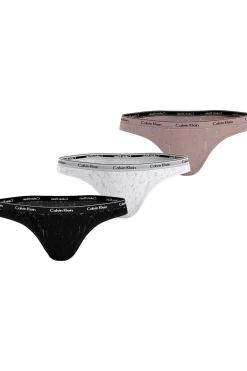 Calvin Klein Pack de 3 tangas estampado New