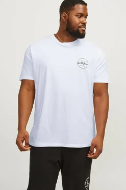 Jack & Jones PLUS Pack de 3 t-shirts branco Fashion