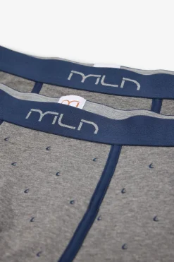 Milano Pack de boxers com estampa fantasia Cinzento oscuro Online