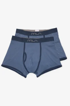 Milano Pack de boxers de fantasia Azul Best
